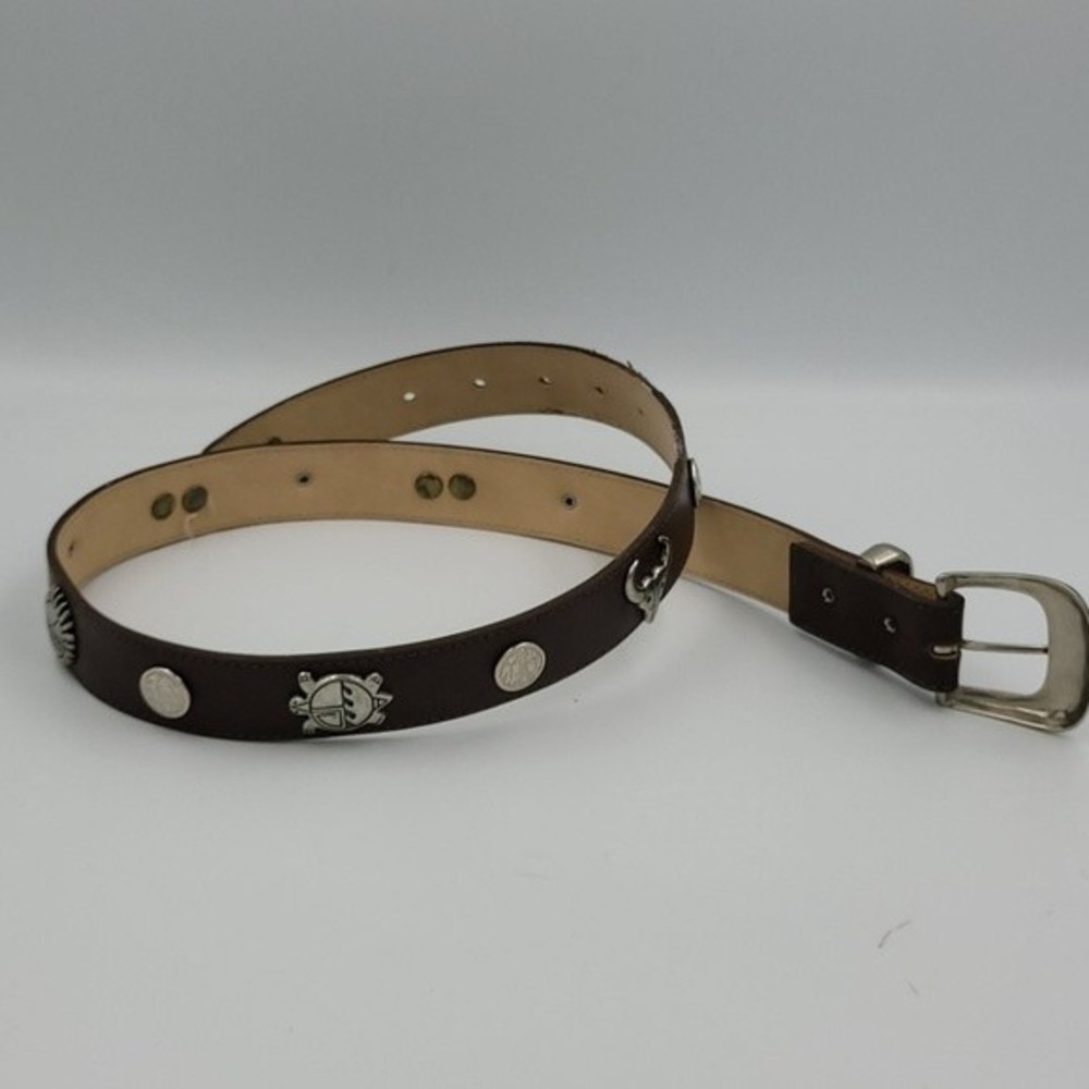 VTG Paul Harris Brown Southwestern Belt Sz S  Rodeo Western - Picture 5 of 12